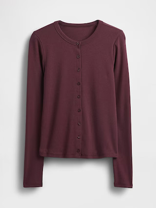 Modern Crewneck Cardigan | Gap (US)
