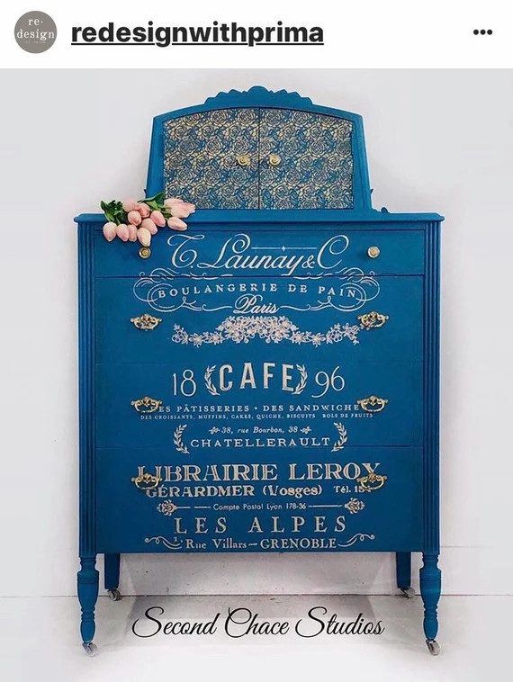 Rub On Transfers For Furniture, ReDesign With Prima Transfers, SOMEWHERE IN FRANCE, French Furnit... | Etsy (US)