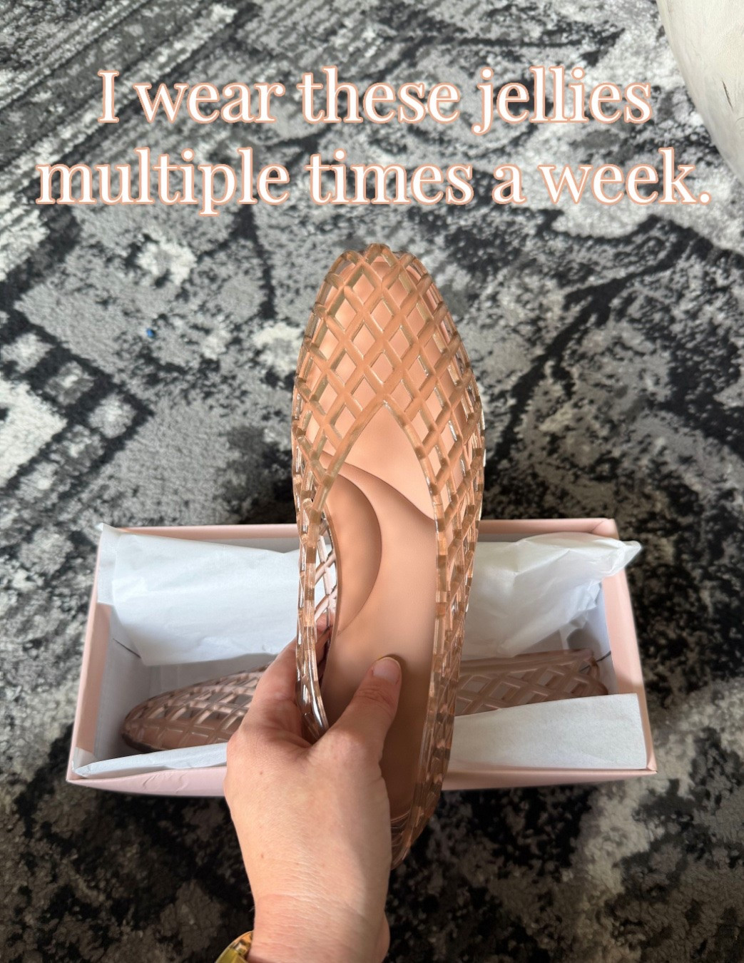 Amazon jelly flats! 

Amazon finds, amazon sale

#LTKootd #LTKSaleAlert #LTKSeasonal