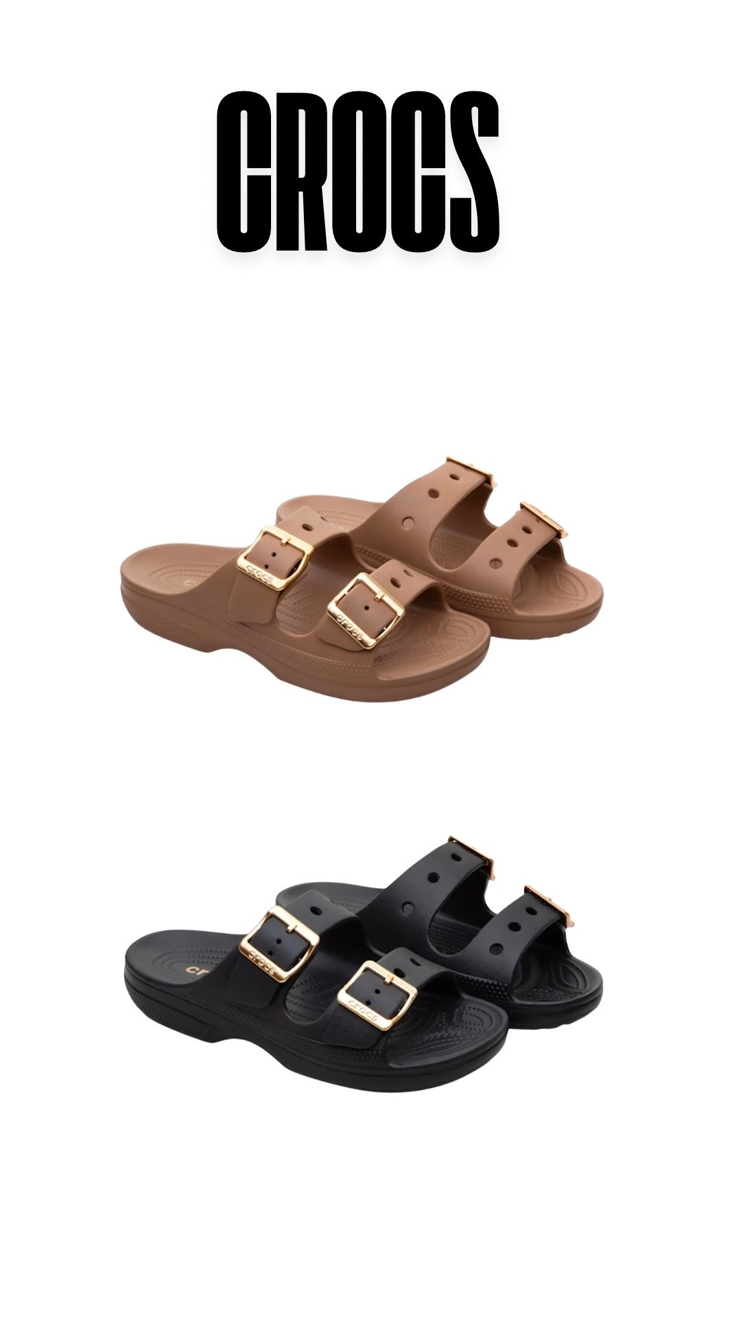 Crocs with gold buckle

#LTKSeasonal