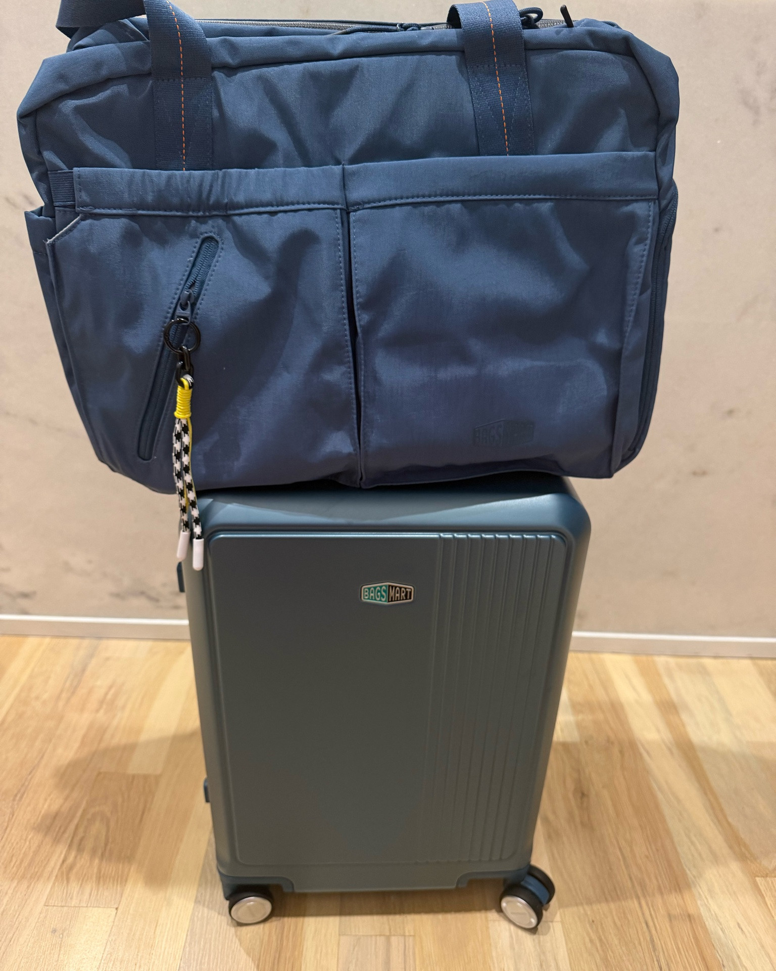 Matching luggage set carry on with matching duffel bag weekender

#LTKTravel