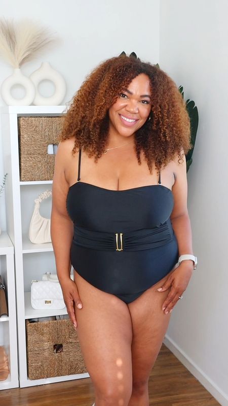 Looking for black one piece swimsuits for Curves (that aren’t boring)?! I got you! Pick your style and coverage that works for you. I’m a size 14 and I got them all in an xl. Which one is your faveLove

#LTKswim #LTKtravel #LTKcurves