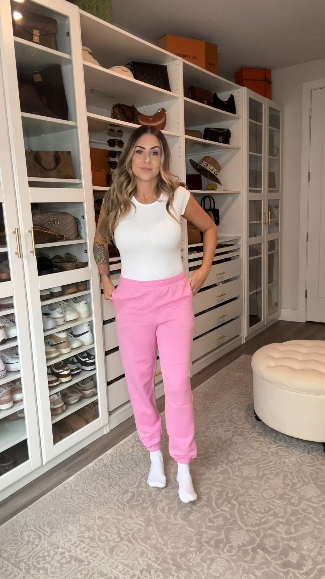 Stepping in to a new year with simplicity and comfort in mind! This matching set is incredibly soft and so inexpensive! The bubble gum pink color is so cute ☺️ I’m wearing a size small in both pieces  

#LTKmomlife #LTKootd #LTKFindsUnder50