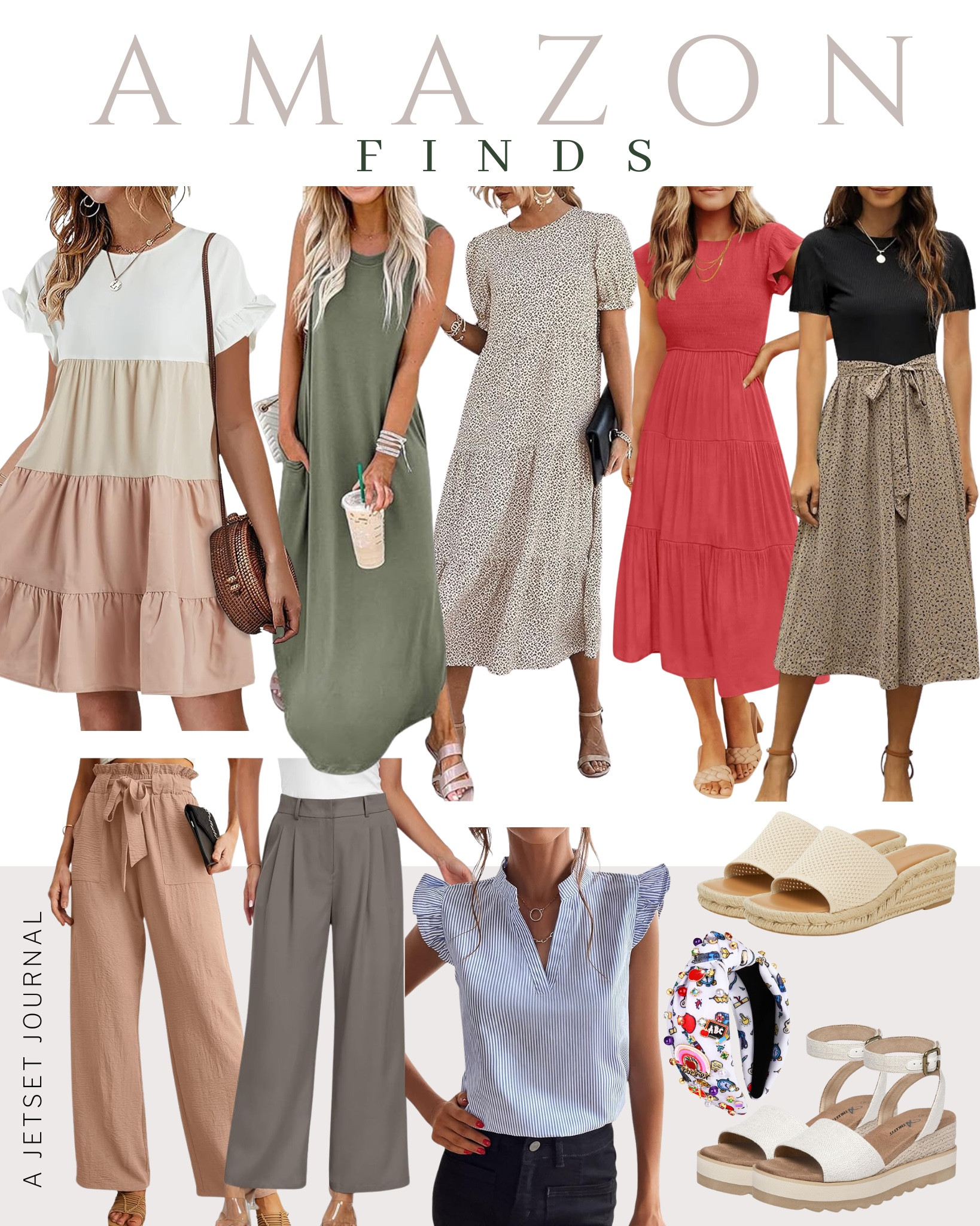 Gear up for back-to-school with these stylish and comfortable outfits!

teacher outfit, back to school outfit, teacher style, espadrille heels, casual top, wide leg pants, business casual, amazon finds

#LTKStyleTip #LTKU #LTKSeasonal