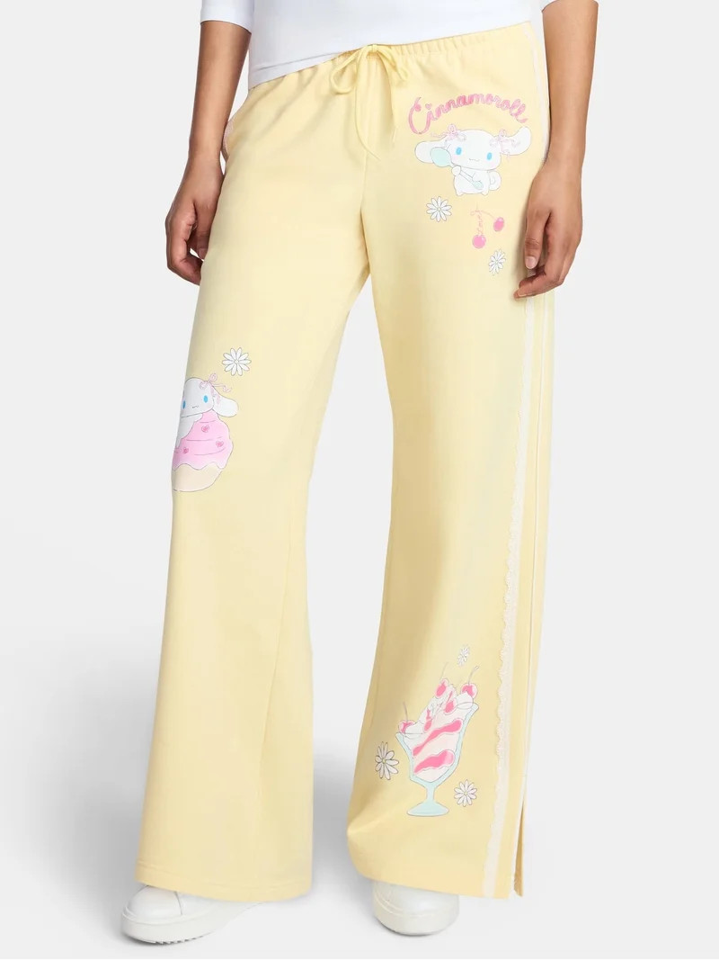 Cinnamoroll Women's Sweet Treats Graphic Fleece Sweatpants, Sizes XXS-XXL | Walmart (US)