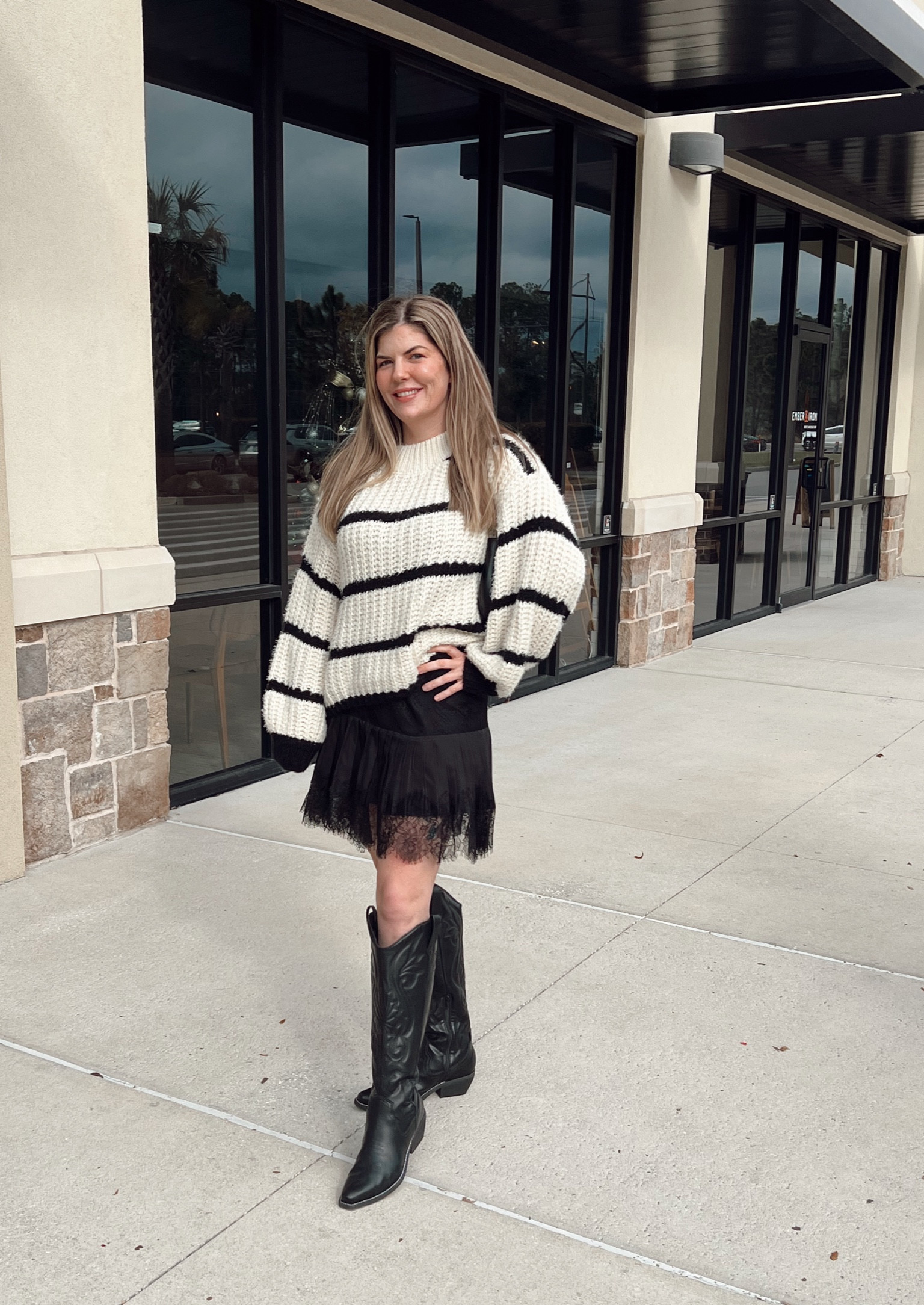 Target winter outfit. Amazon outfit 
Cowgirl boots 