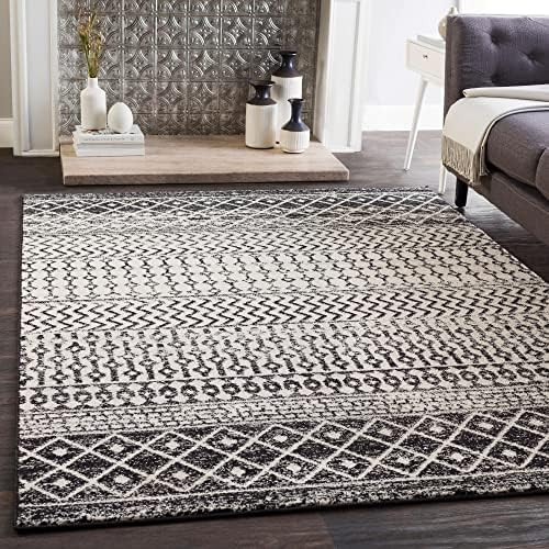 Artistic Weavers Chester Boho Moroccan Area Rug,6'7" x 9',Black | Amazon (US)