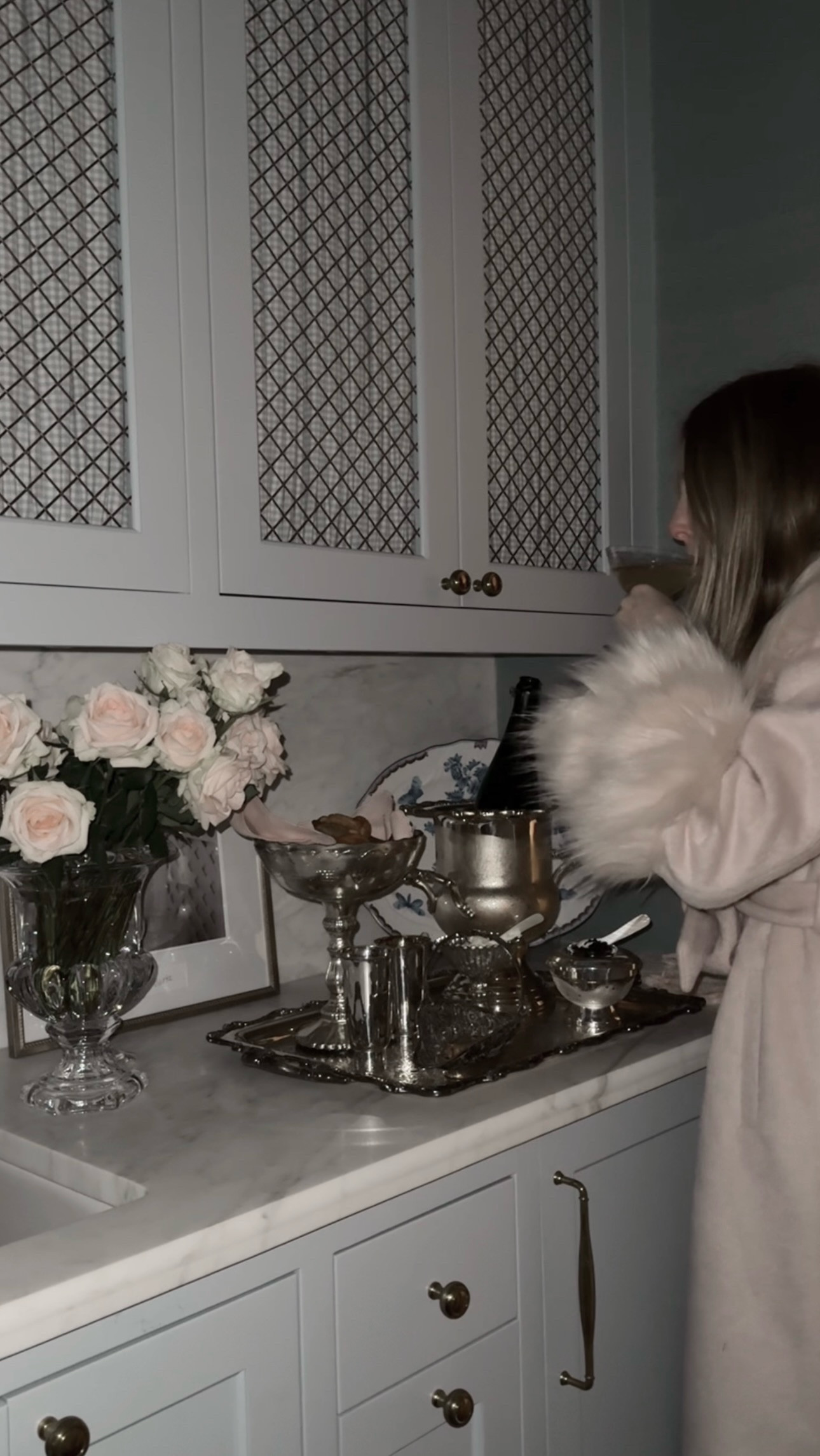 Valentine’s night! Decided last minute to do a little family dinner party and it was perfect. 