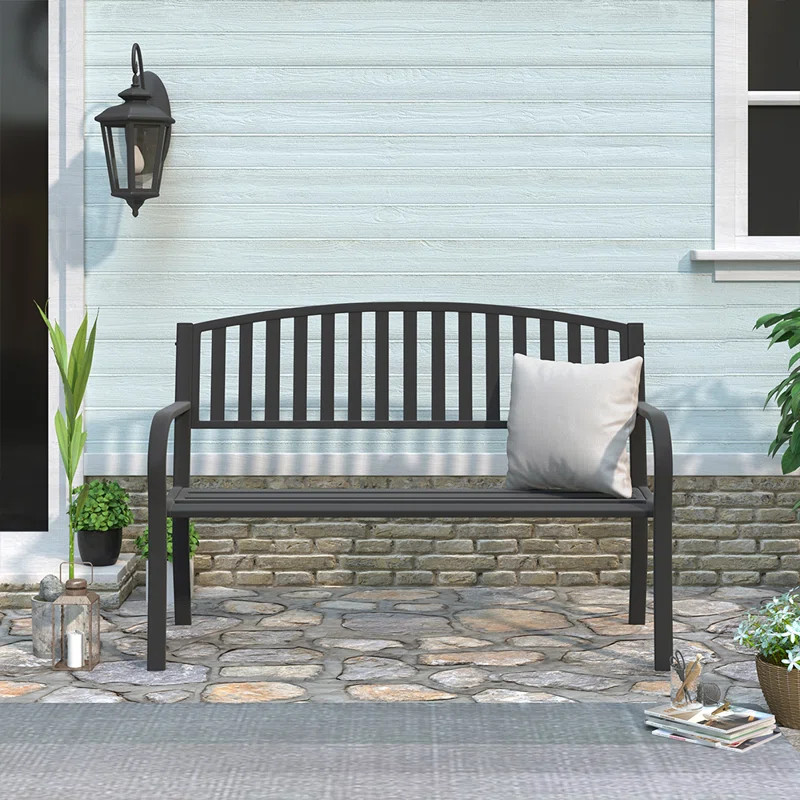 Pettit Metal Outdoor Bench | Wayfair North America