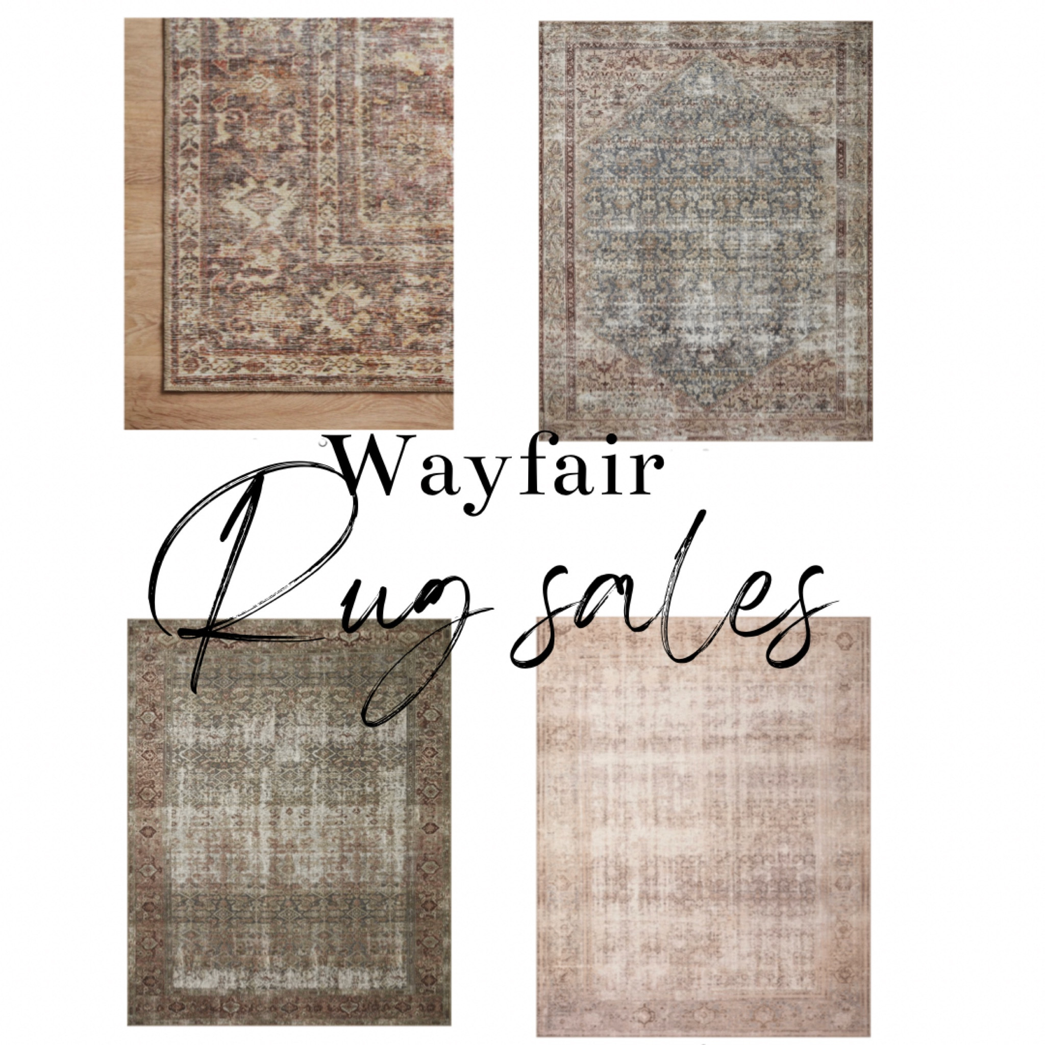 Wayfair rug sales! 8x10 sizes for under $150!

#LTKhome #LTKsalealert