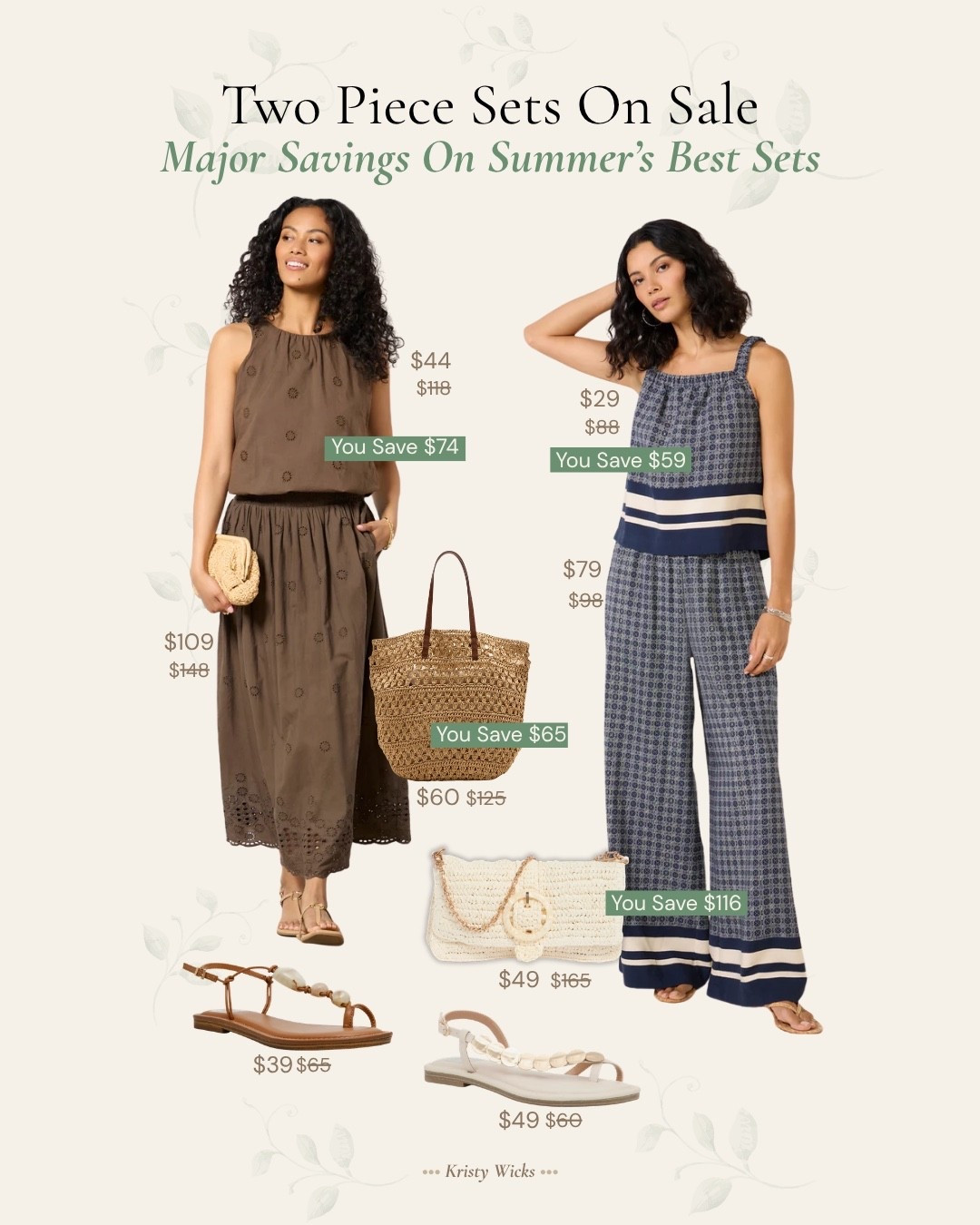 Two piece sets on sale! 

Major savings on summers best sets! Don’t miss out on these great deals! 👏✨

#LTKTravel #LTKWorkwear #LTKSaleAlert