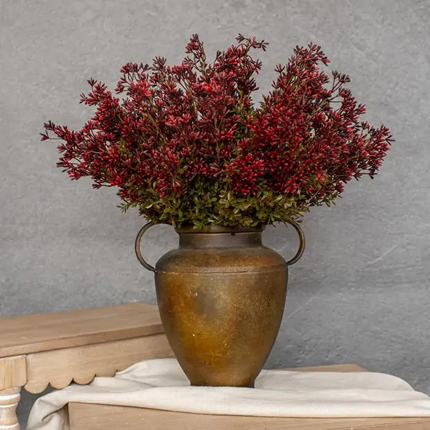 Faux Boxwood Berry Bush Set of 3 | Antique Farm House