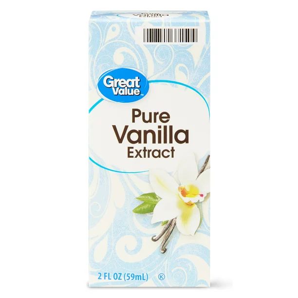 Great Value Pure Vanilla Extract, 2 fl oz - Walmart.com | Walmart (US)