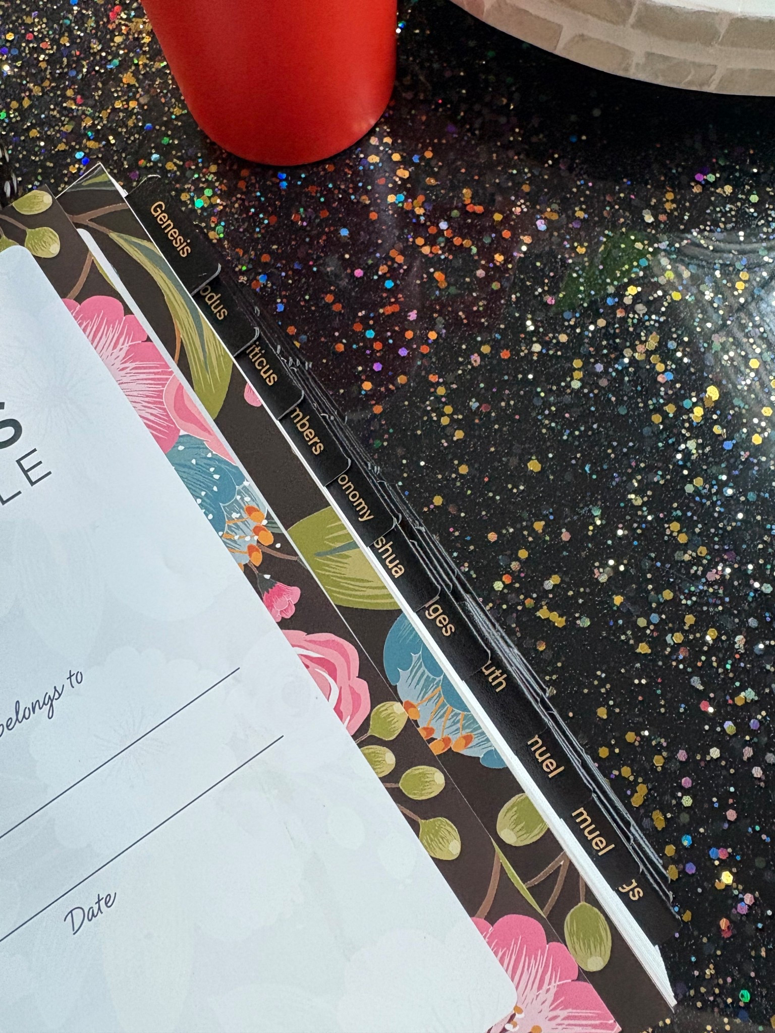 I absolutely love these Bible tabs! I had tried a different brand before and was so disappointed—they were flimsy and felt like plain paper. These, on the other hand, are such a game-changer. The black leather is beautiful, durable, and has just the right thickness so they won’t bend or tear easily.

The alignment guide made the process super simple (and actually kind of fun) to add them to my Bible. I used the alignment guide to stagger mine because I love the way that looks. Just a tip—once you stick them down, they’re meant to stay put, so take your time placing them.

I also love how clear and easy to read the text is. They look stunning in my women’s Bible and give it a polished, timeless look. Honestly, if you’ve been debating Bible tabs, don’t waste your time with the cheap paper ones—these are absolutely worth it! #bible #bibletabs #leather #leatherbibletabs 

#LTKHome #LTKStyleTip #LTKFamily