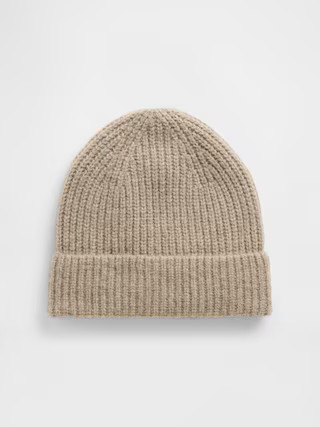 CashSoft Recycled Ribbed Beanie | Gap Factory