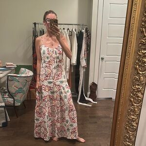 Ornate stitched Never A Wallflower Sleeveless Spaghetti Strap dress | Poshmark