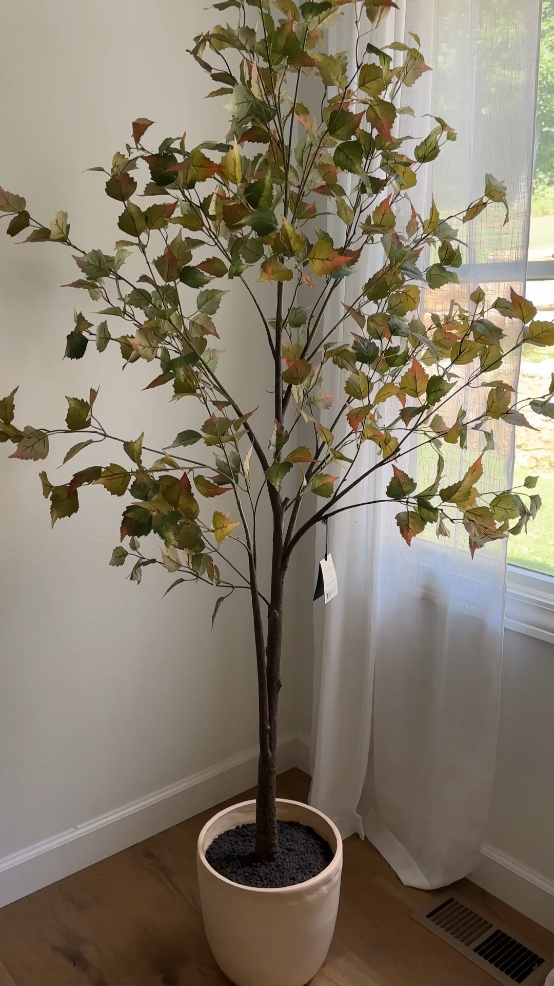 My new fall tree! I needed a good faux fall tree!!! This is it! Amazon tree is the bright, fun Halloween one I have. 🎃

#LTKSeasonal #LTKHome