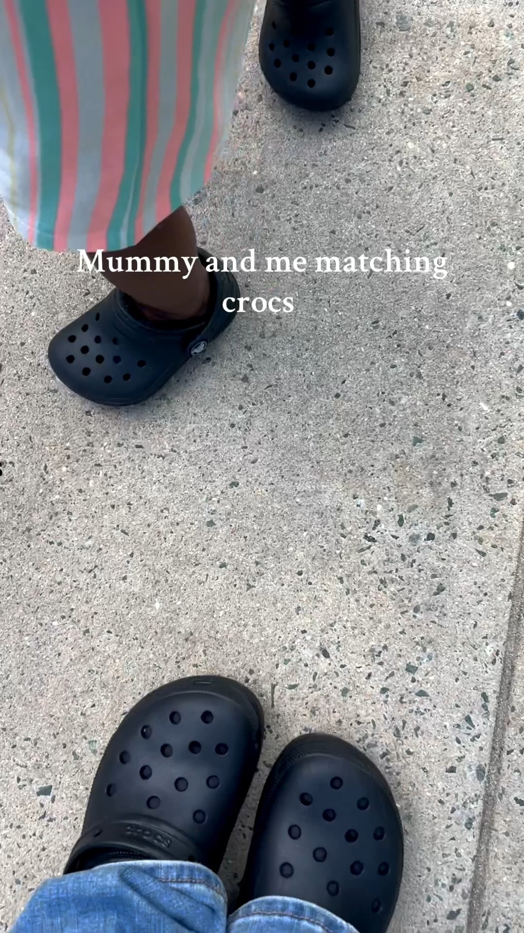 Mummy abs me crocs 

#LTKShoeCrush #LTKBaby