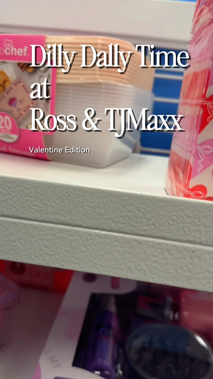 Just me dilly dallying at Ross & TJMaxx like it’s a sport 💘
Valentine’s edition: pinks, reds, and a whole lotta “do I need this?” energy.
Come window shop with me — and maybe add to cart 😏
#ValentinesVibes #RetailTherapyChronicles #dillydallytime 


#LTKHome #LTKValentine #LTKdayinmylife