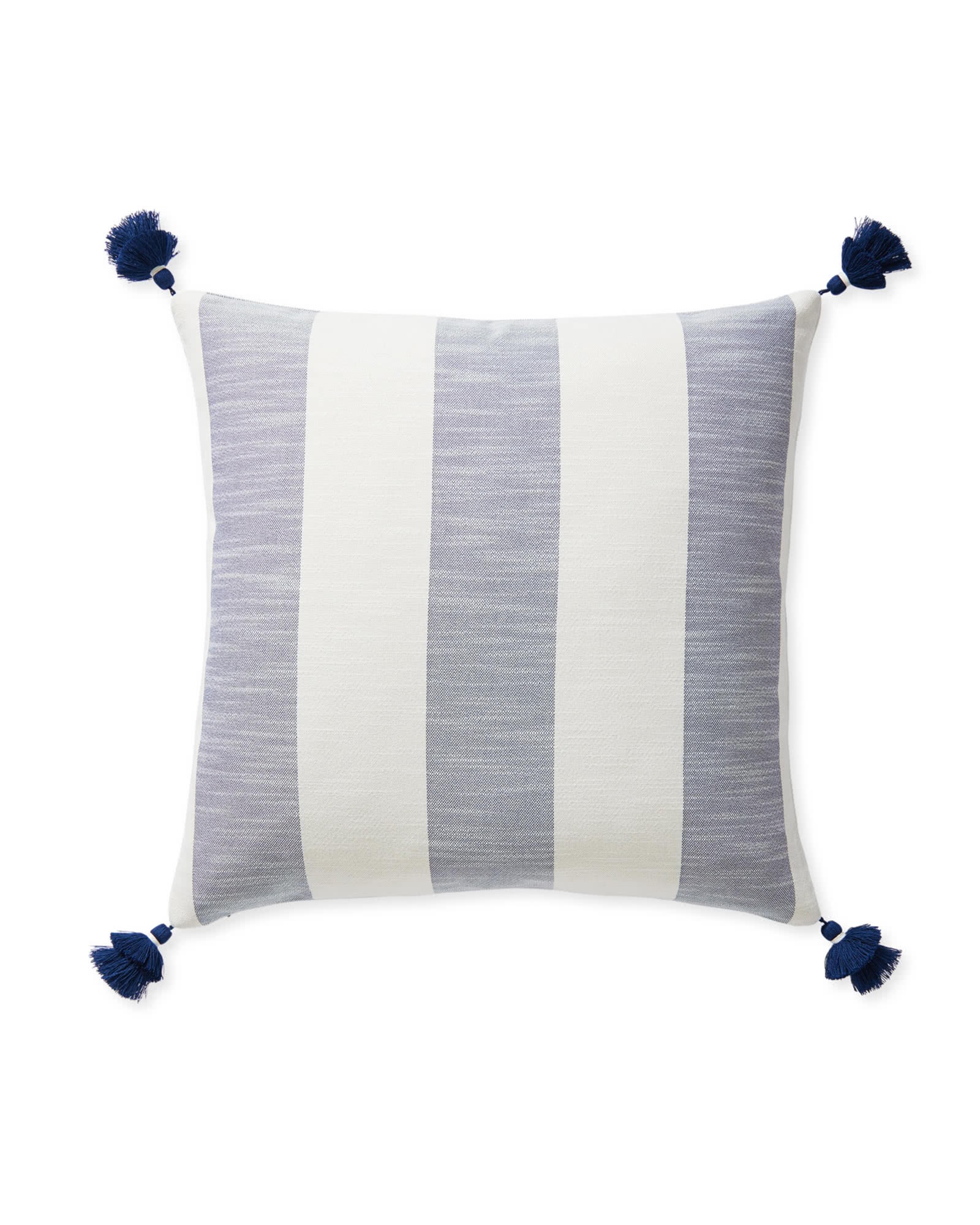 Beach Stripe Pillow Cover | Serena and Lily