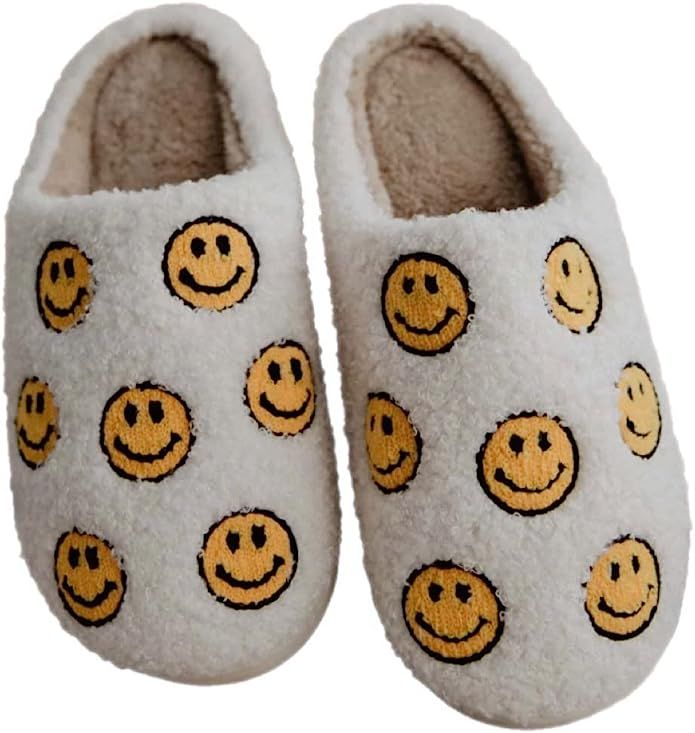 Smiley All Over Slippers | Amazon (US)