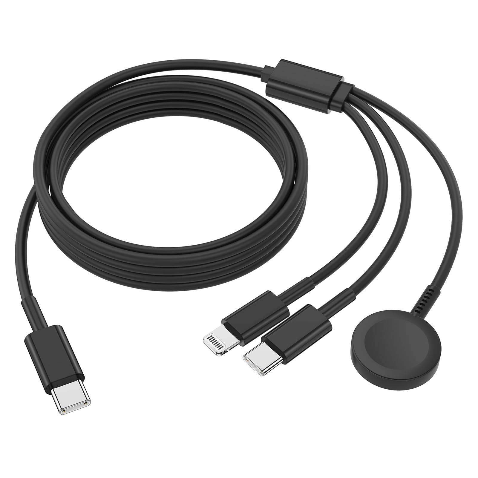 Apple Watch Charger Cable, USB C Magnetic Watch Charging Cable, 3 in 1 Apple iWatch Charging Cabl... | Amazon (US)