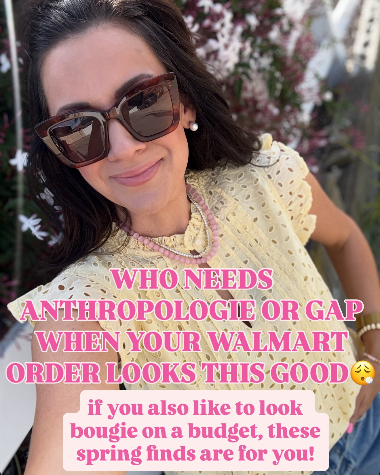 Comment DETAILS to shop✨ Anthro energy on a Walmart budget🙌🏼 the new Walmart spring arrivals are too cute! I just love the feminine, sweet details!
.
.
#walmartstyle 

#LTKootd #LTKSeasonal #LTKSaleAlert