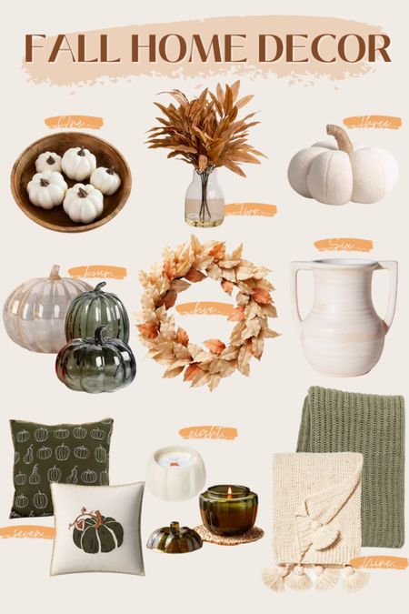 Fall home decor with a pop of green!

fall home, fall home decor, home decor, fall decor, pumpkin decor, fall pillows, fall blankets, fall throws, fall wreath, fall candles 

#LTKfindsunder50 #LTKhome #LTKSeasonal