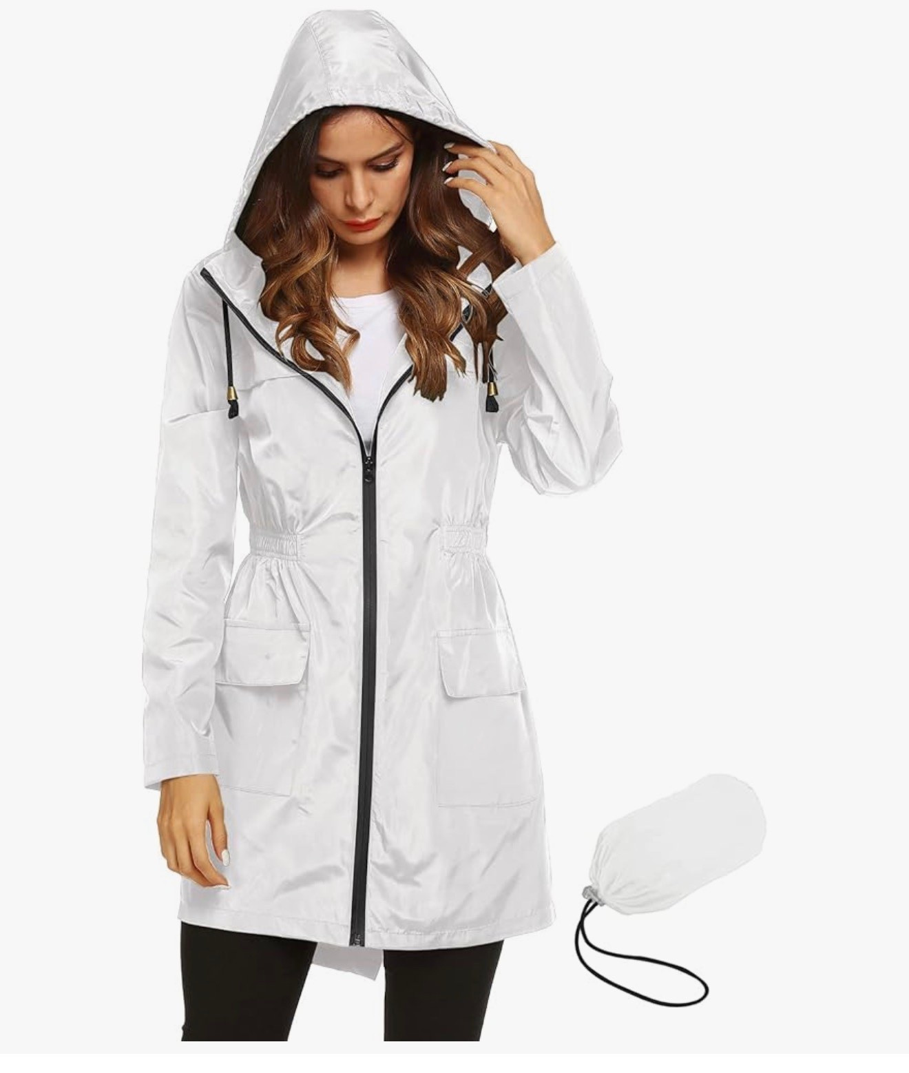 Great light rain jacket..
Because I am tired of carrying an umbrella while walking my pup...

#LTKPlusSize #LTKSeasonal #LTKOver40