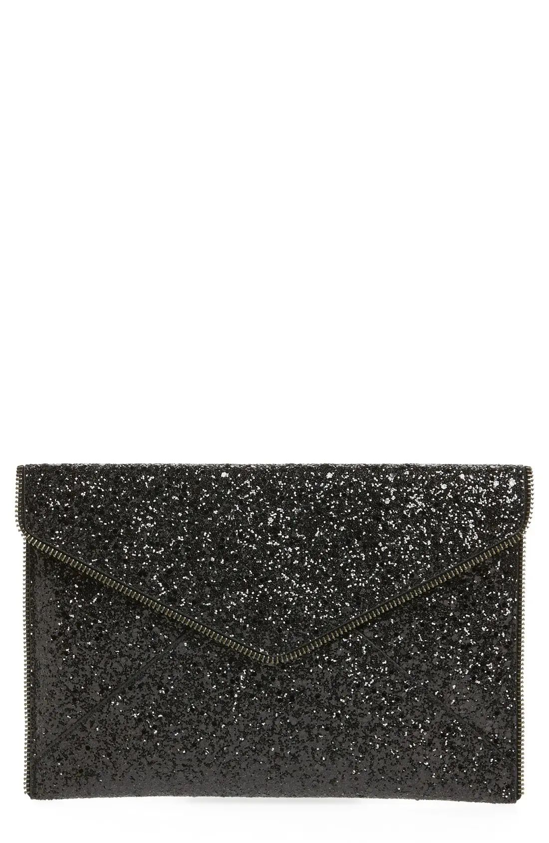 Rebecca Minkoff Leo Glitter Clutch | Nordstrom