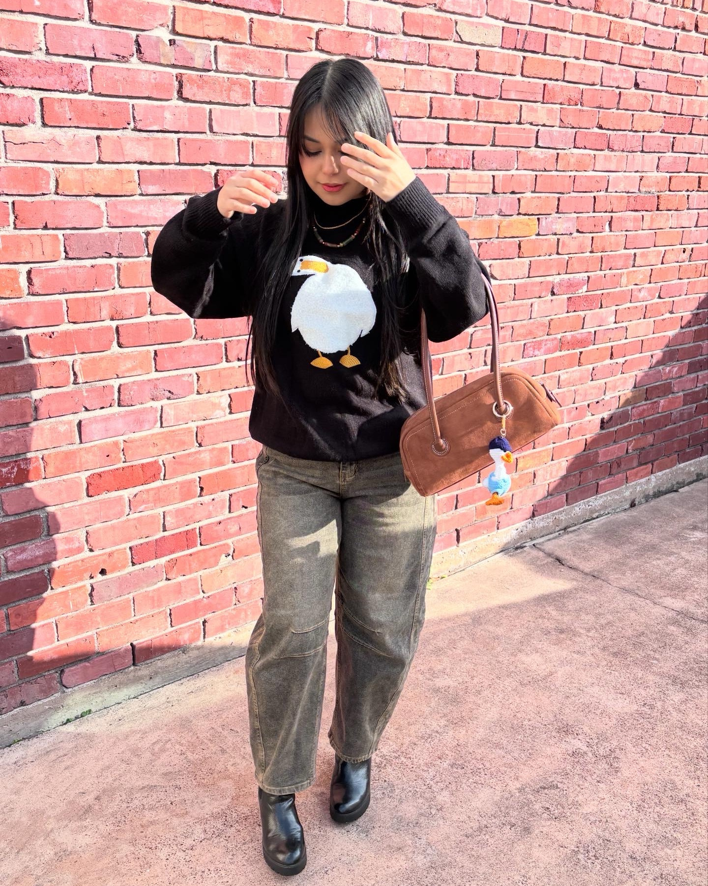 The coziest most fun sweater !! Amazing quality! These are also my fave jeans ever . 

#LTKPetite #LTKootd #LTKMidsize