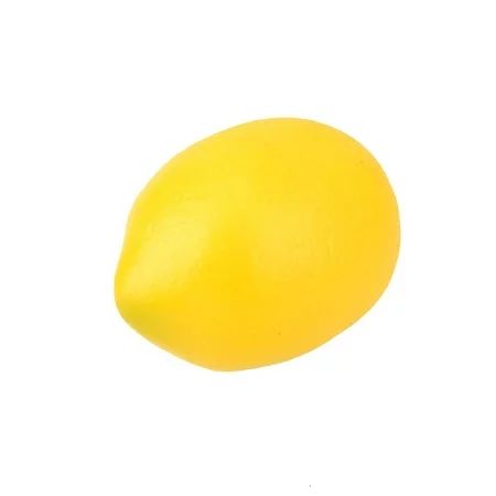 Artificial Lemon Decoration, Yellow, 3-1/4-Inch | Walmart (US)