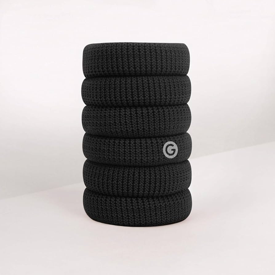 GIMME Bands Thick Fit Hair Ties | No Break Microfiber Thick Hair Elastics | Firm Yet Gentle Hold ... | Amazon (US)