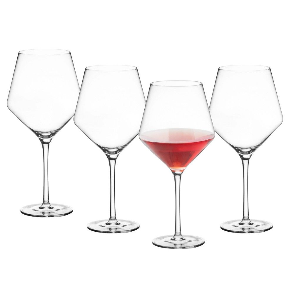 23oz 4pk Estate Red Wine Glasses - Cathy's Concepts | Target