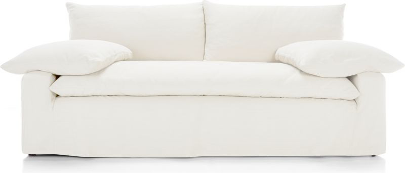 Ever Slipcovered Sofa + Reviews | Crate and Barrel | Crate & Barrel