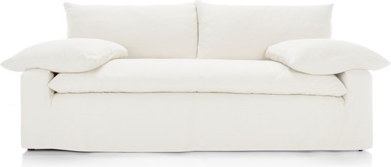 Ever Slipcovered Sofa + Reviews | Crate and Barrel | Crate & Barrel