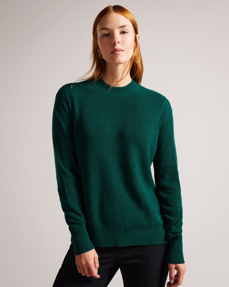 Cashmere Blend Crew Neck Jumper | Ted Baker (UK)