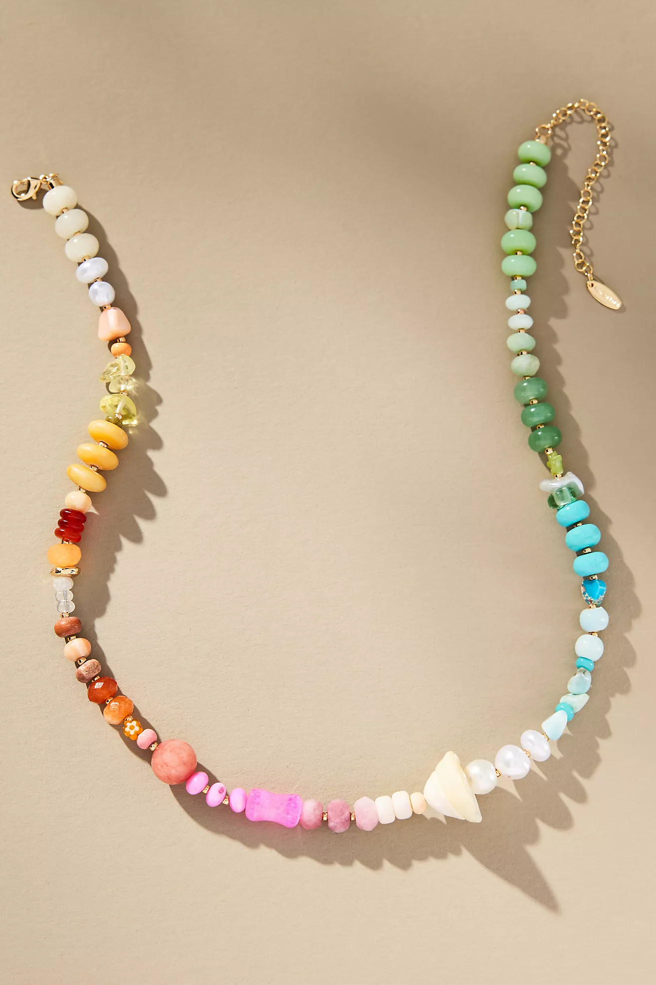 Rainbow Stone Necklace | Anthropologie (US)