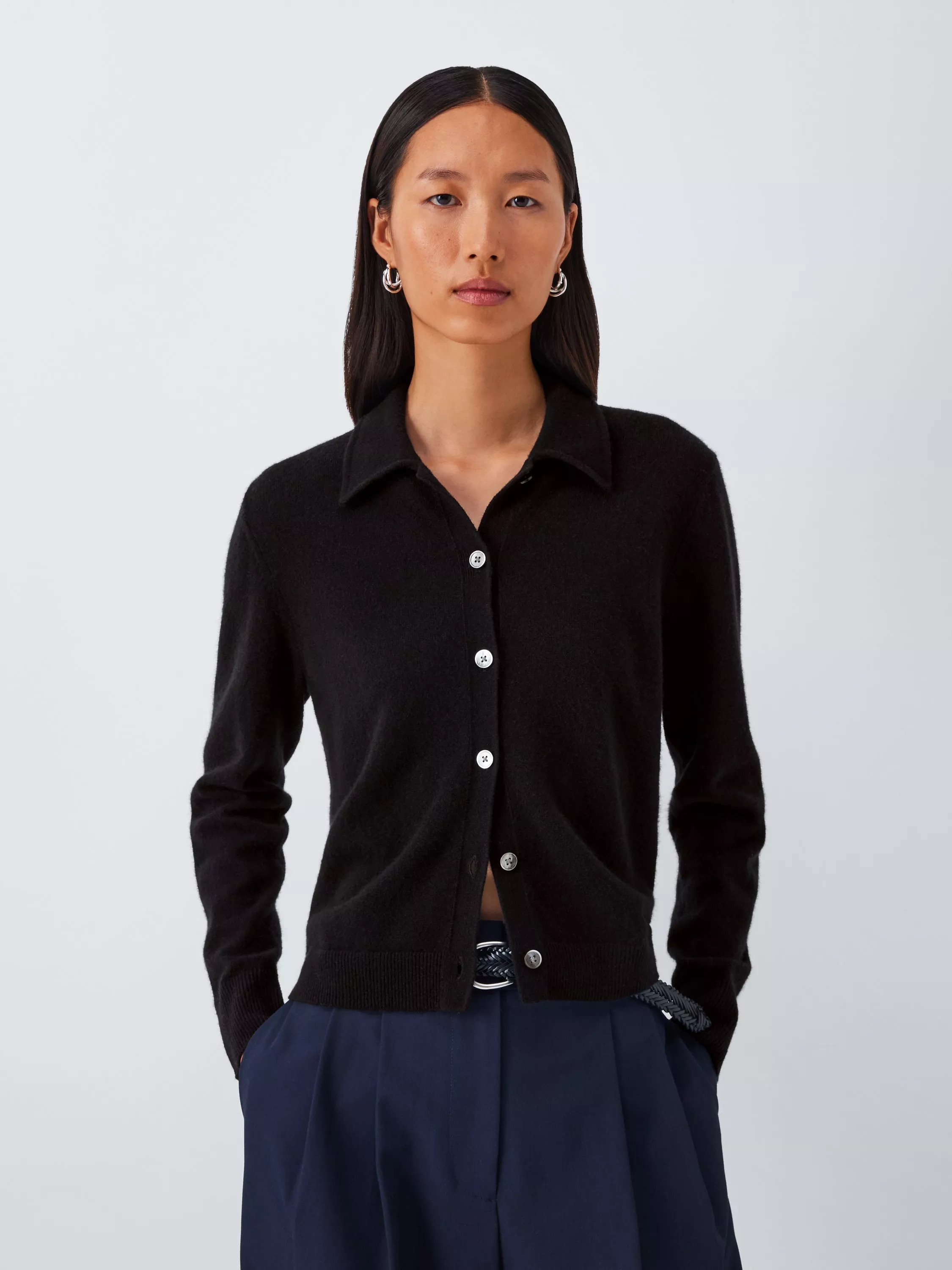 John Lewis Cashmere Collar Cardigan | John Lewis (UK)