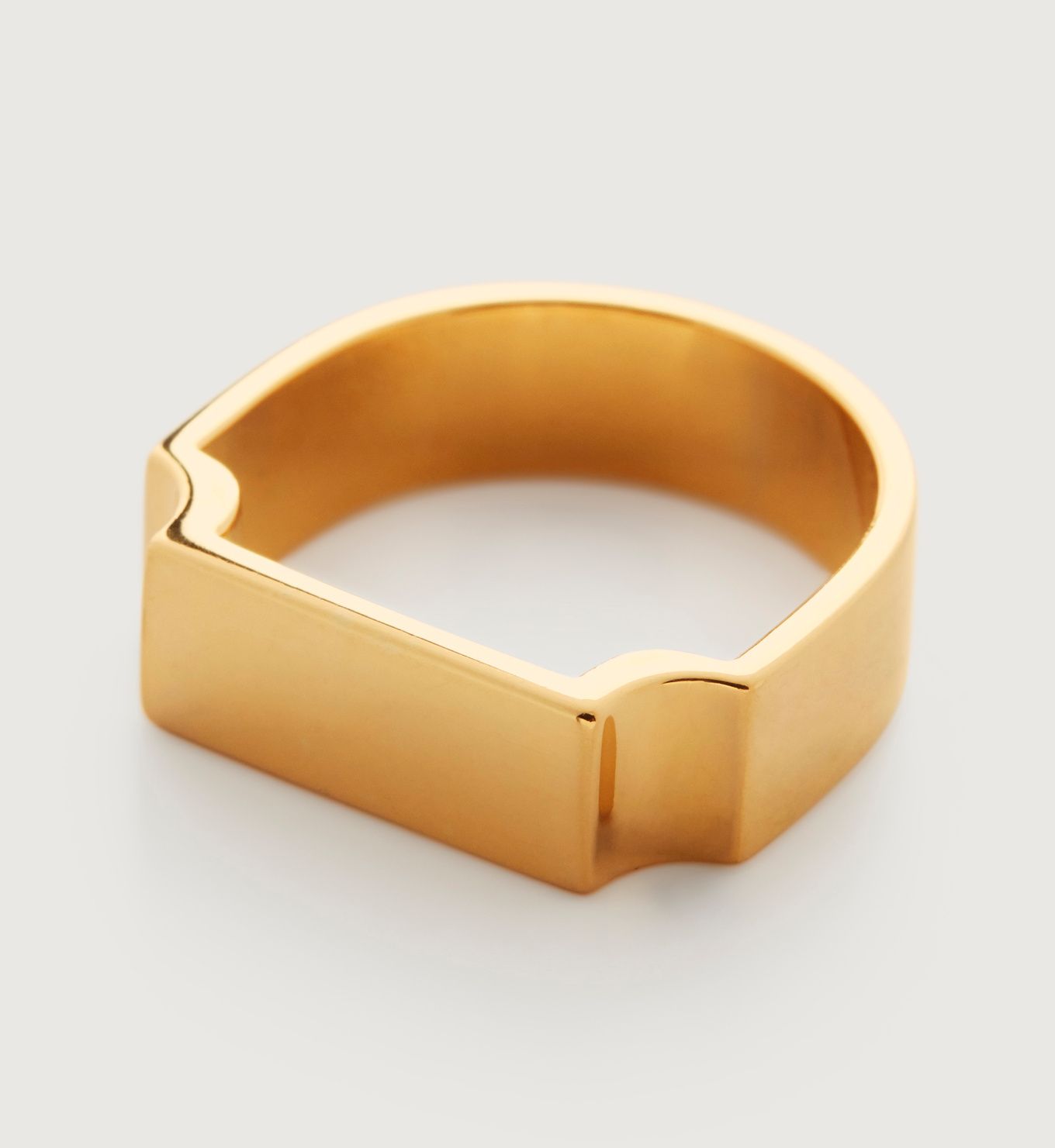 Signature Wide Ring | Monica Vinader (US)