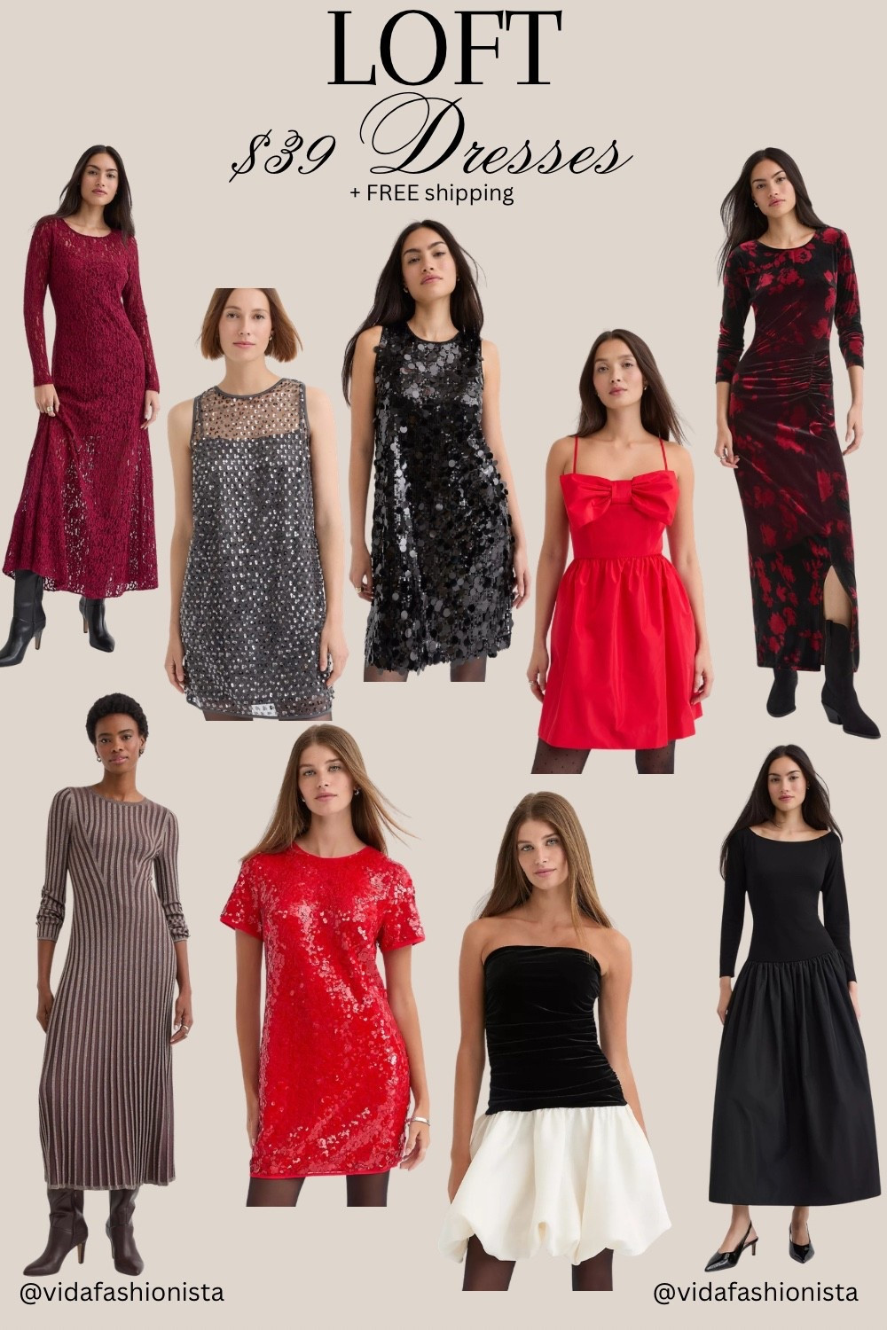 $39 dresses plus FREE shipping!

#LTKSaleAlert #LTKHoliday