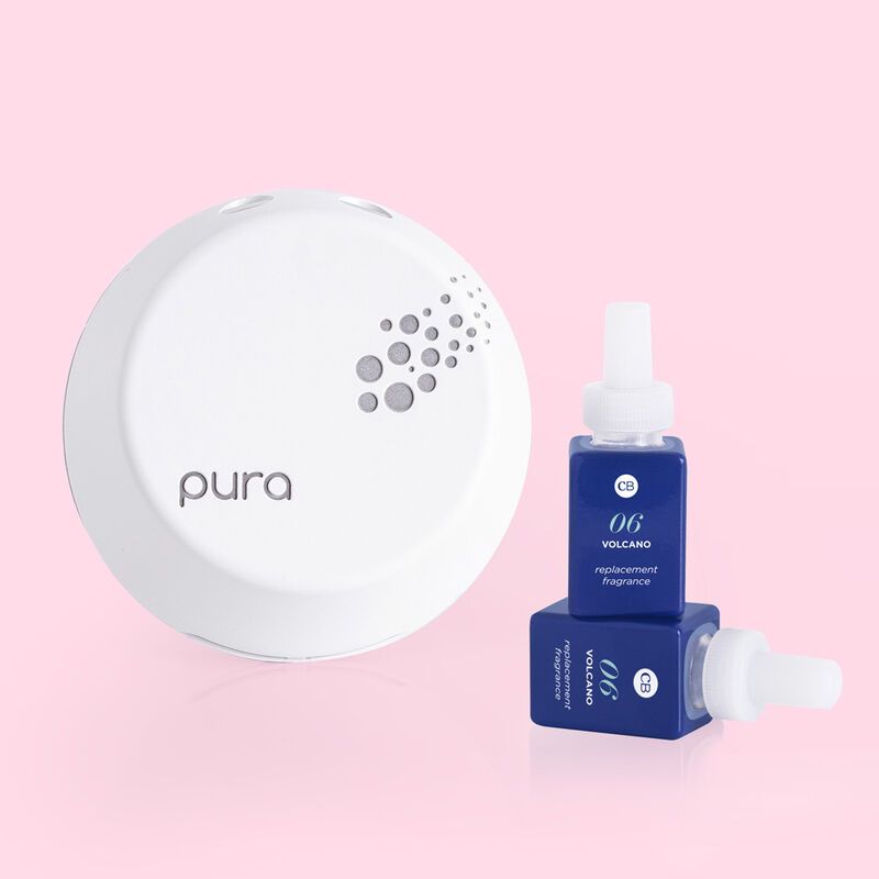 Buy CB + Pura Smart Home Diffuser Kit, Volcano for USD 78.00 | Capri Blue | Capri-Blue