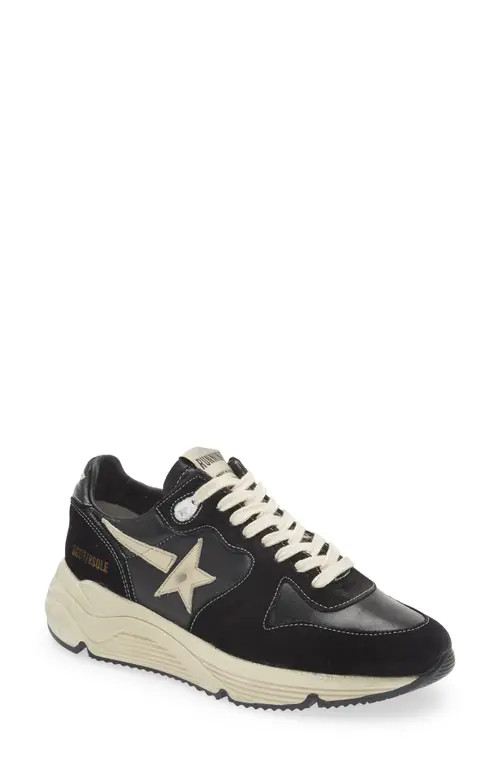 Golden Goose Running Sole Sneaker in Black/White at Nordstrom, Size 8Us | Nordstrom