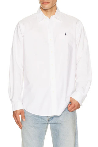 Garment Dyed Oxford Shirt
                    
                    Polo Ralph Lauren | Revolve Clothing (Global)