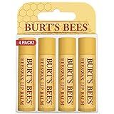 Burt's Bees 100% Natural Lip Balm, Beeswax, 0.15 oz., 4 Count | Amazon (US)