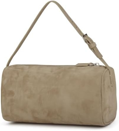 Premium Suede Leather Crossbody Purses for Women, Small Shoulder Bag with Adjustable Strap and Cr... | Amazon (US)