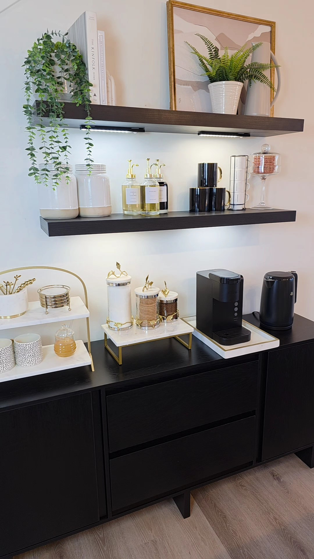 Coffee station Upgrade, coffee station finds 

#LTKSpringSale #LTKSaleAlert #LTKFindsUnder50