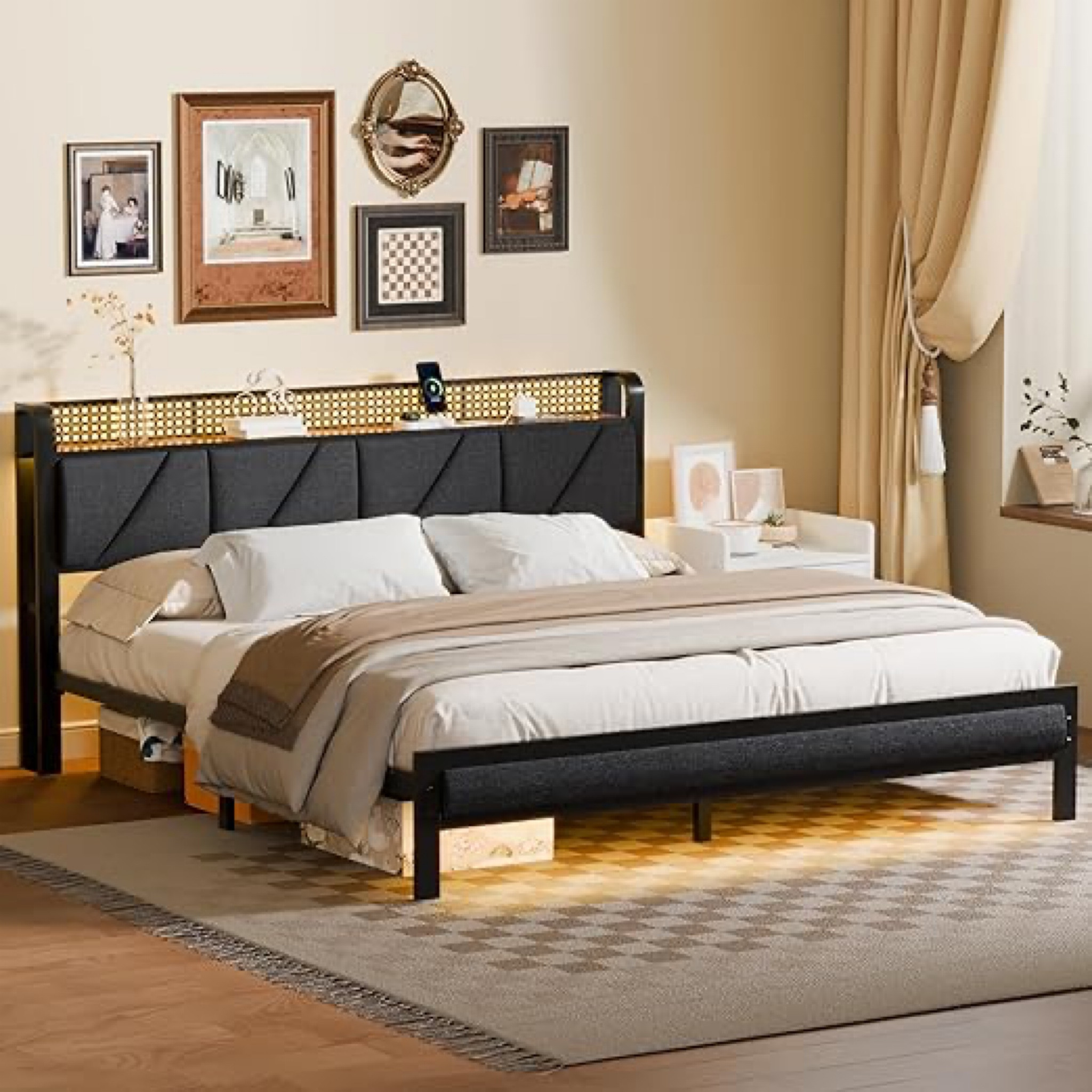 This is one of my favorite headboards! It has a rustic Farmhouse appeal with a modern twist. 
check it out here: https://amzn.to/4c2Wxta

#bedroommakeover #farmhousebedroom #rusticbedroom #farmhousechic #modernfarmhousestyle #modernfarmhouse #amazonhomefinds #amazonfind #founditonamazon #amazonfinds #homefurnishings 

#LTKStyleTip #LTKSaleAlert #LTKHome