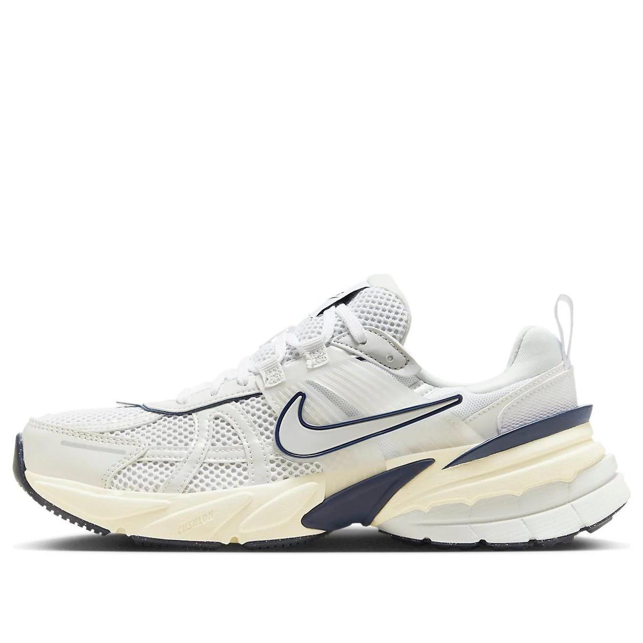 (WMNS) Nike V2K Run Runtekk 'Summit White Navy' | KICKS CREW