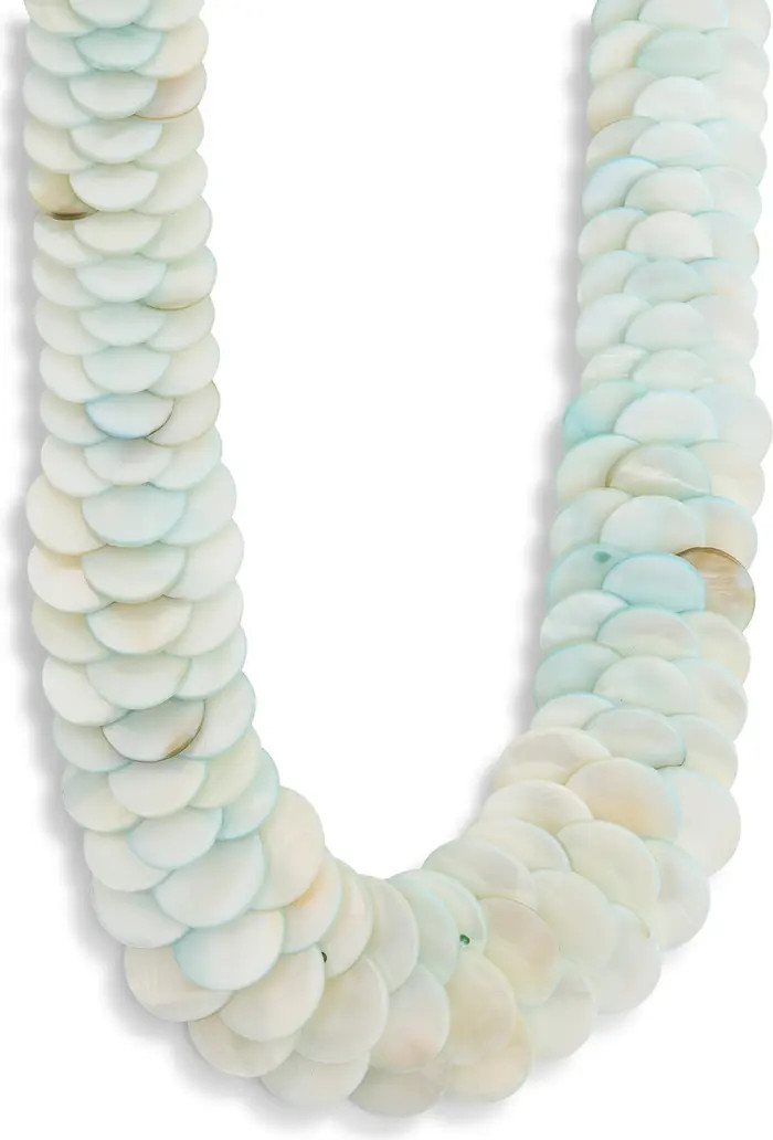 EYE CANDY LOS ANGELES Ki Layered Glass Scale Necklace | Nordstromrack | Nordstrom Rack